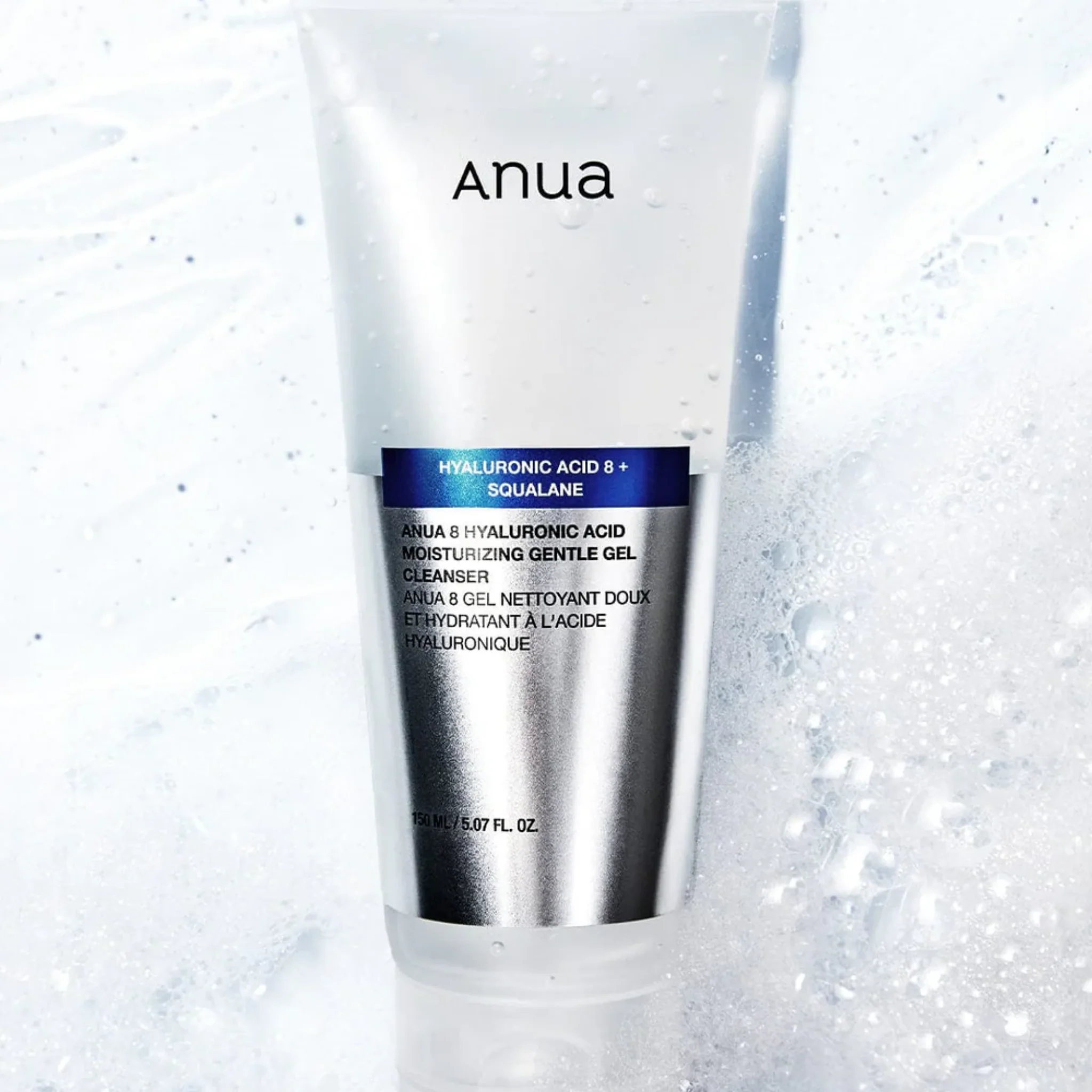 8 Hyaluronic Acid Moisturising Gentle Gel Cleanser (150ml) - Image 2
