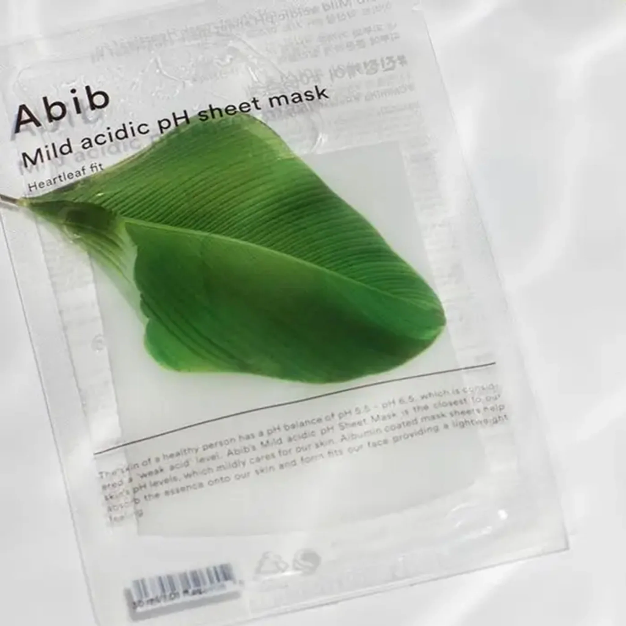 Mild Acidic pH Sheet Heartleaf Fit (1pcs) - Image 2