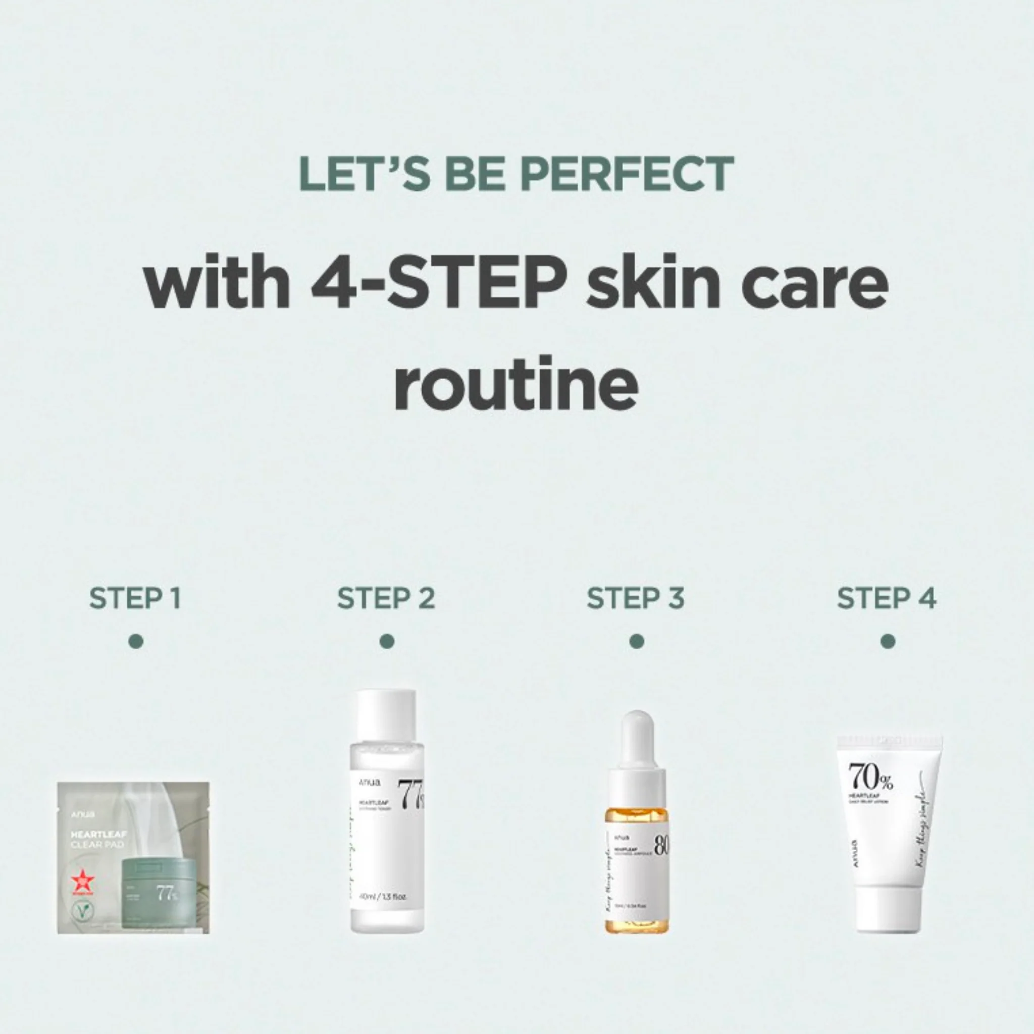 Heartleaf Soothing Trial Kit (4 Items) - Image 3