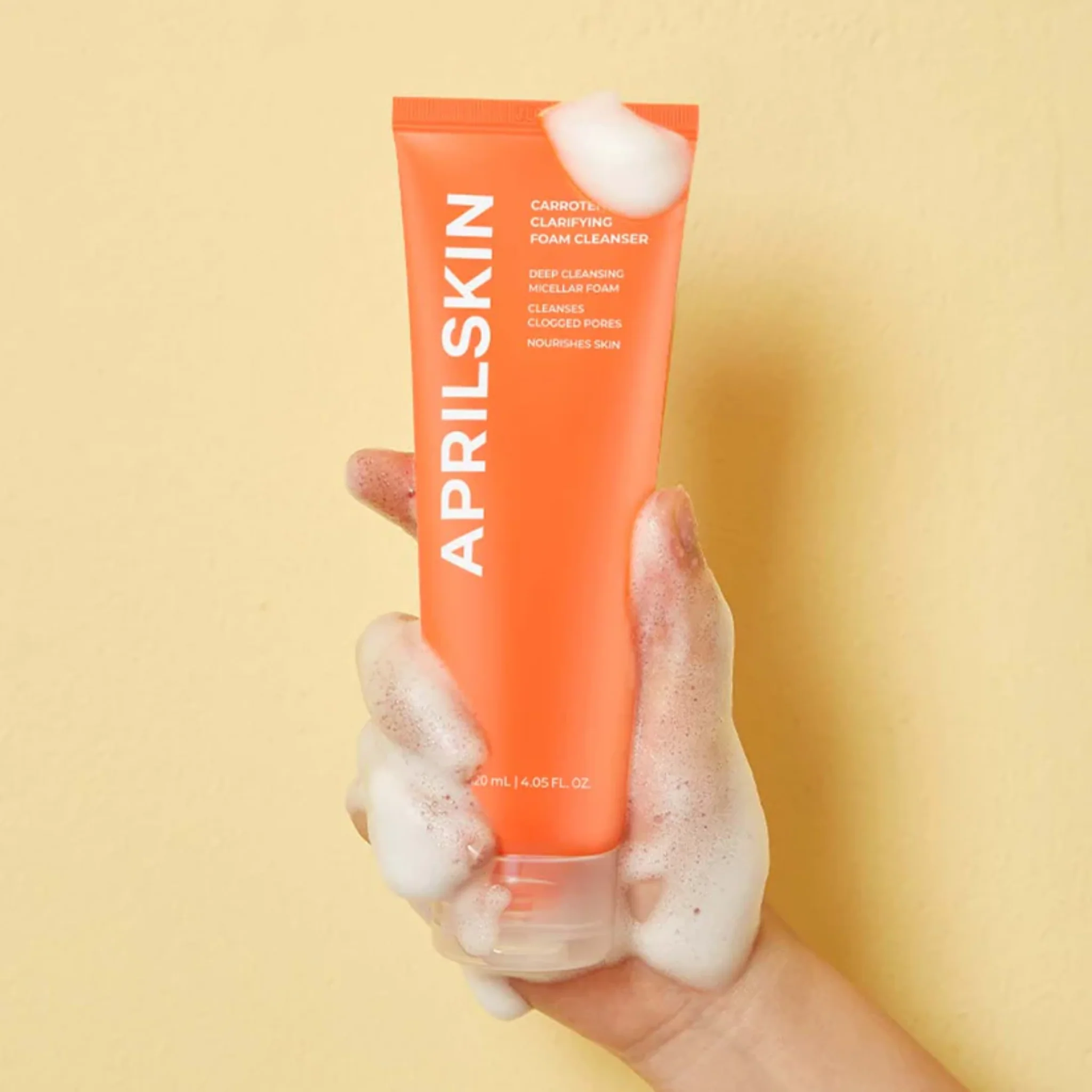 Carrotene Acne Foam Cleanser (120ml) - Image 2