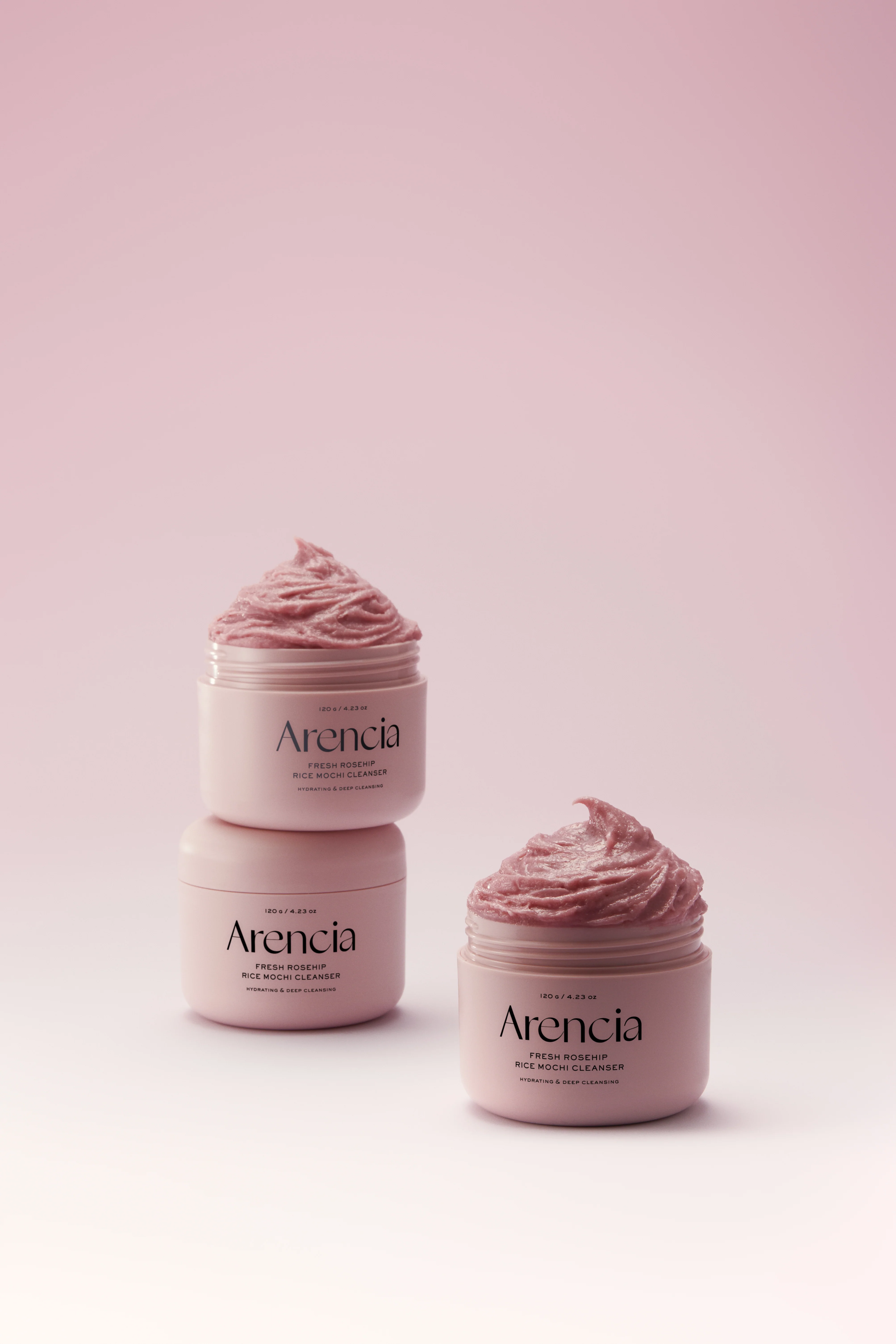 Fresh Rosehip Rice Mochi Cleanser (120g) - Image 2