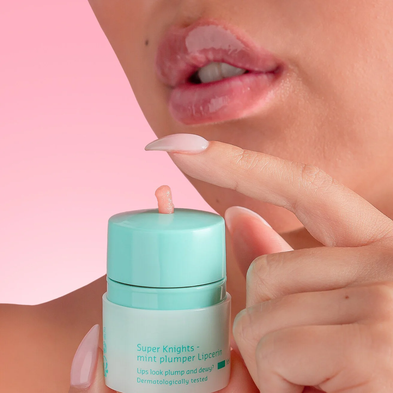Super Knights - Mint Plumper Lipcerin (15ml) - Image 4