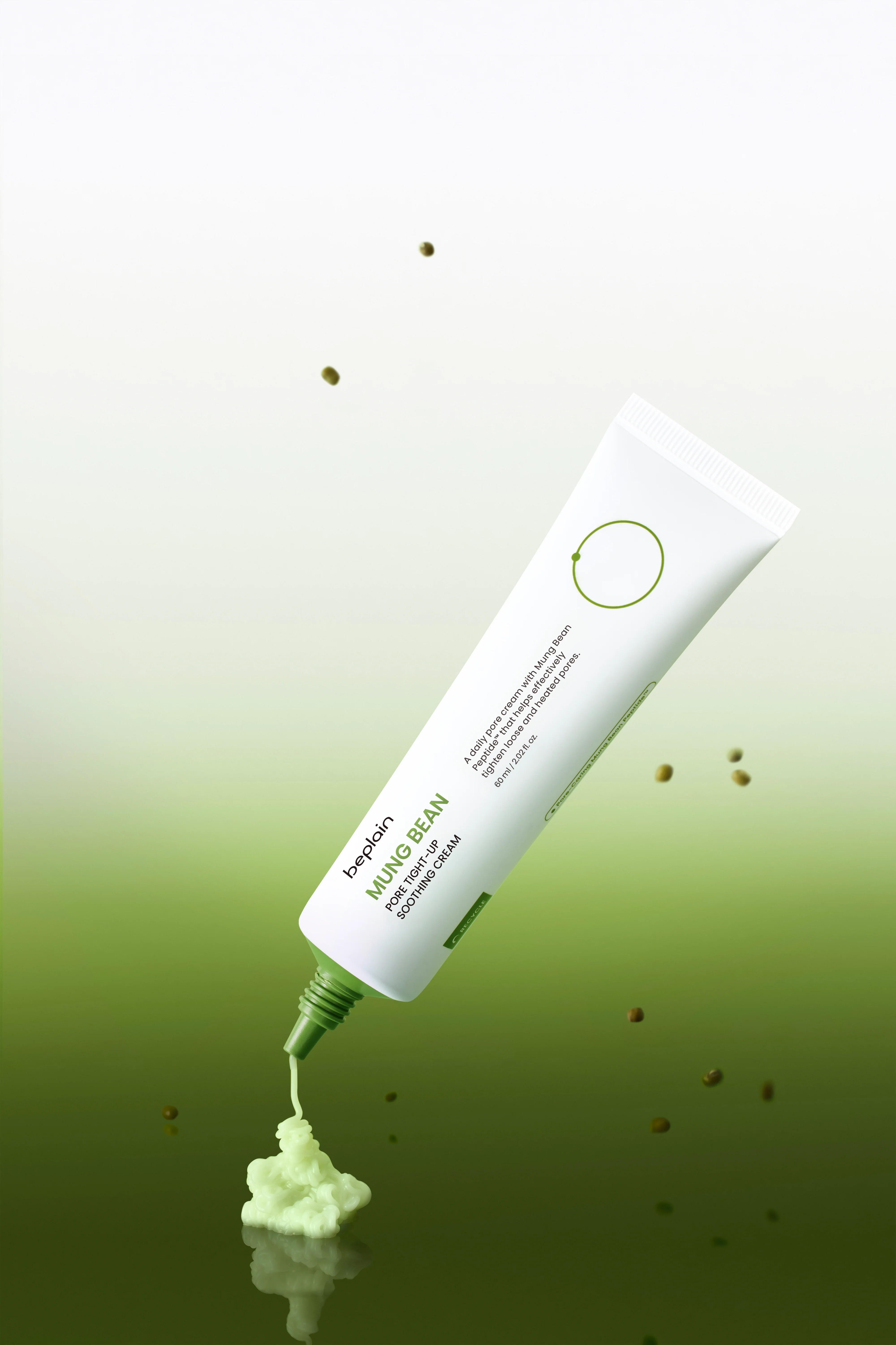 Mung Bean Pore Tight-Up Soothing Cream (60ml) - Image 2