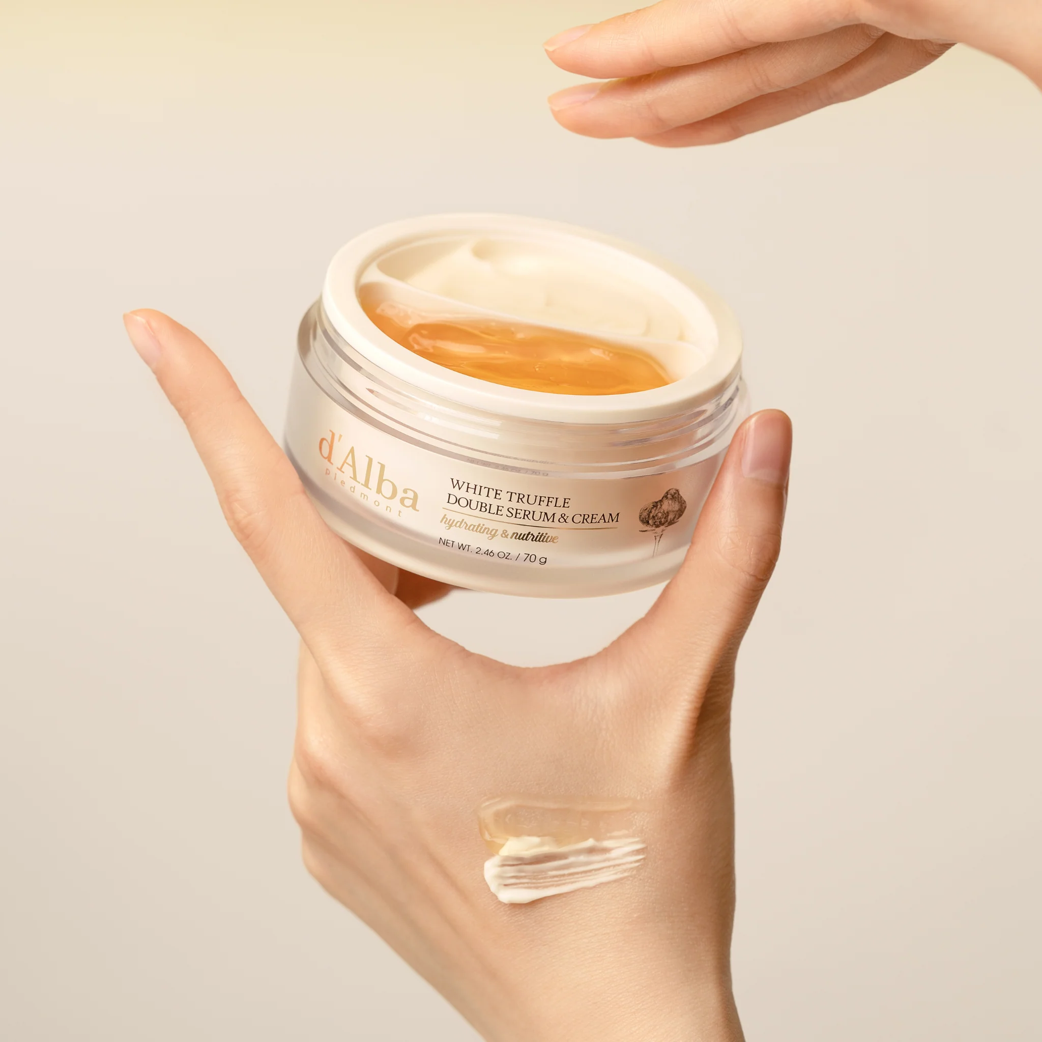 White Truffle Double Serum & Cream (70ml) - Image 6