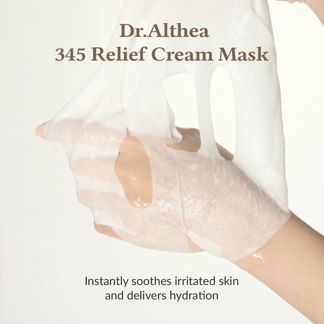 345 Relief Cream Mask (1pc or 4 pcs) - Image 2