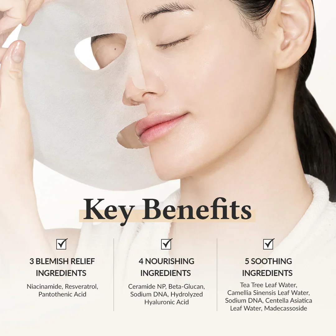 345 Relief Cream Mask (1pc or 4 pcs) - Image 3