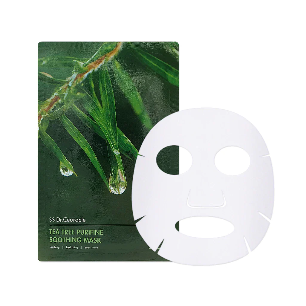 Tea Tree Purifine Soothing Mask (1pc or 10pcs) - Image 2
