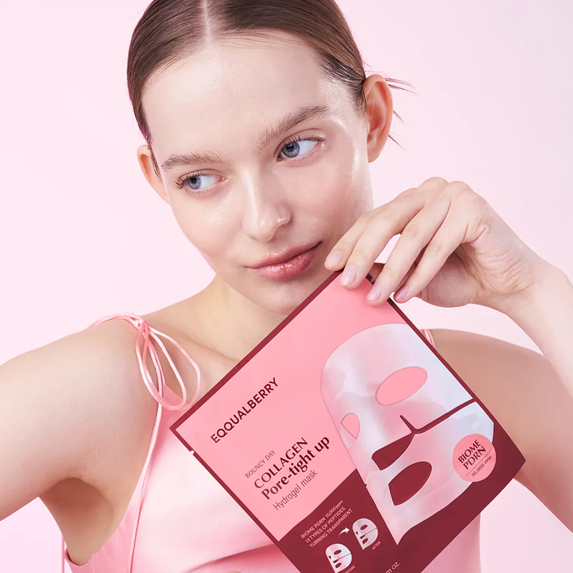 Collagen Pore Tight Up Hydrogel Mask (1pcs or Entire Pack) - Image 2