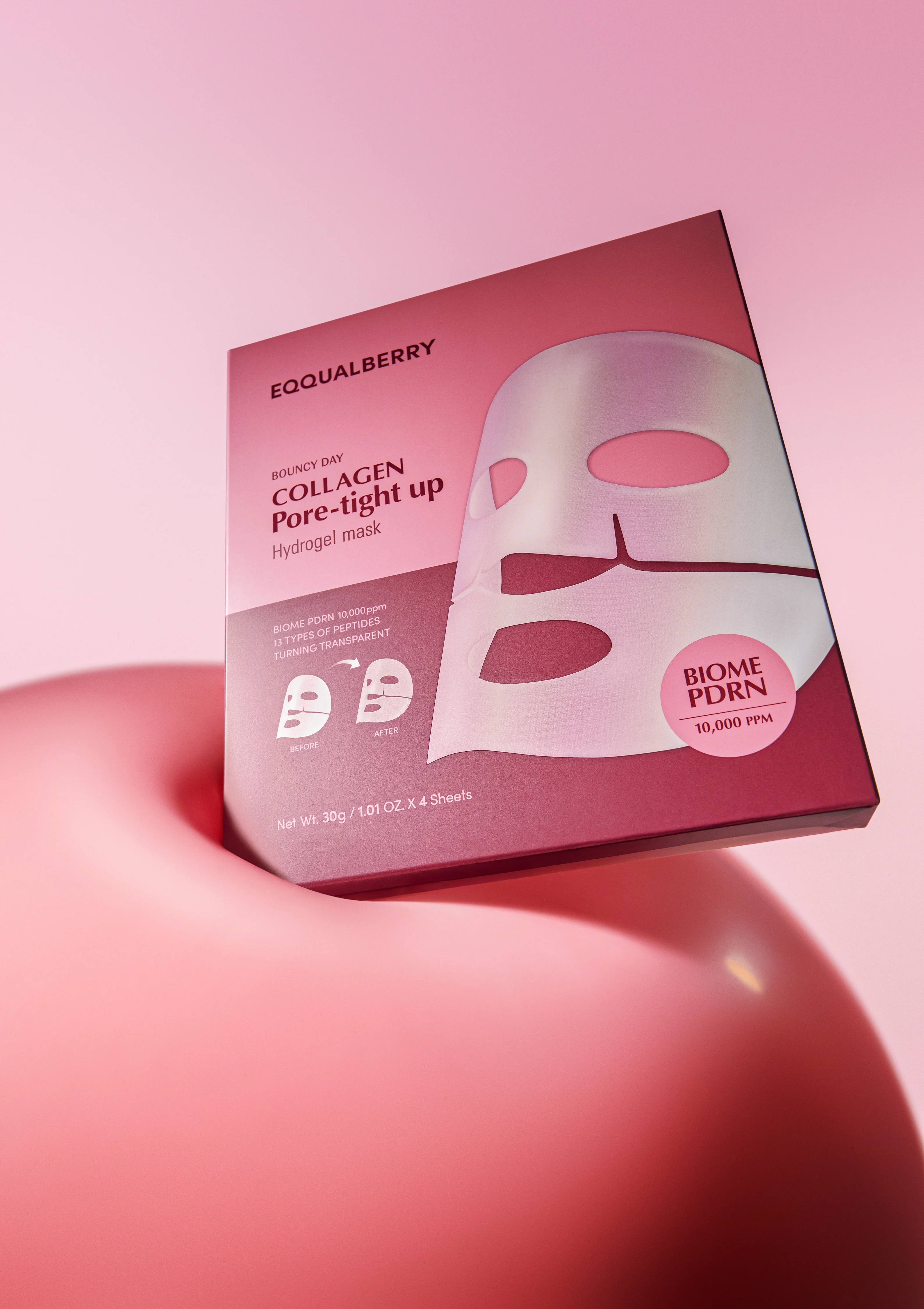 Collagen Pore Tight Up Hydrogel Mask (1pcs or Entire Pack) - Image 4