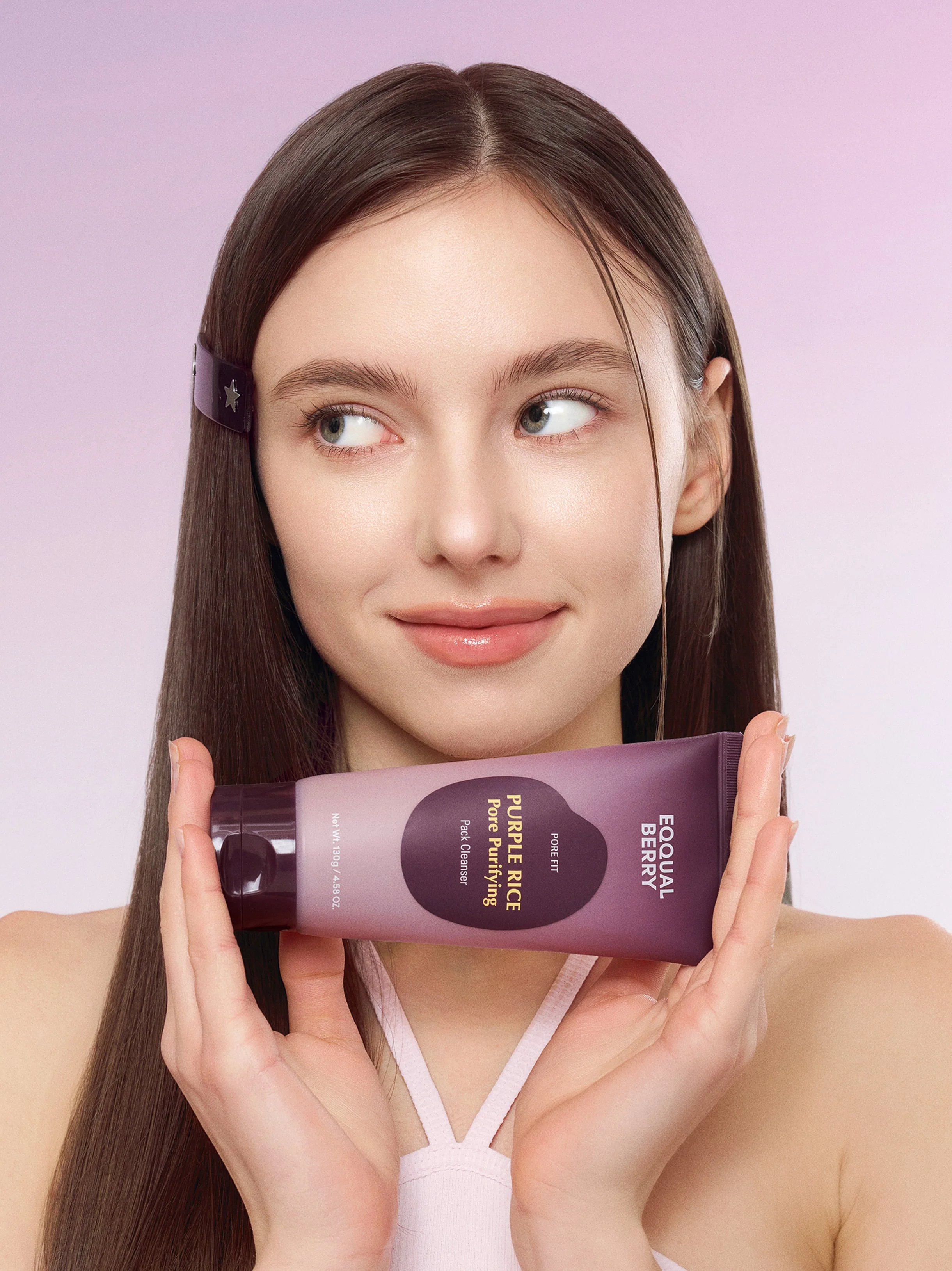 Purple Rice Pore Purifying Pack Cleanser (130g) - Image 2