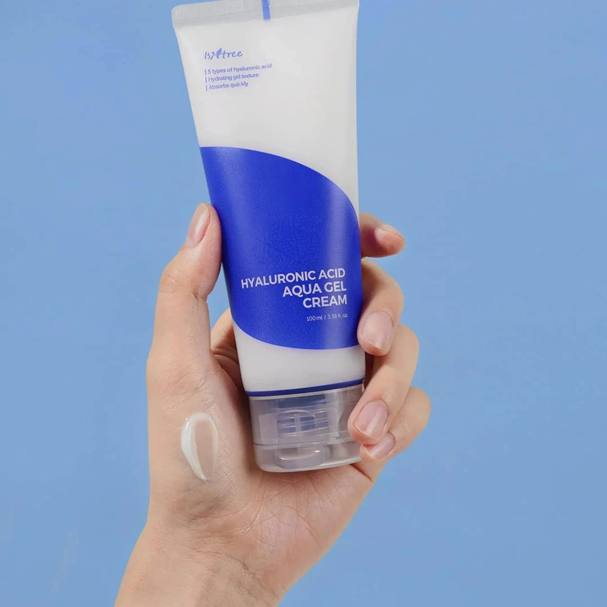 Hyaluronic Acid Aqua Gel Cream (100ml) - Image 2