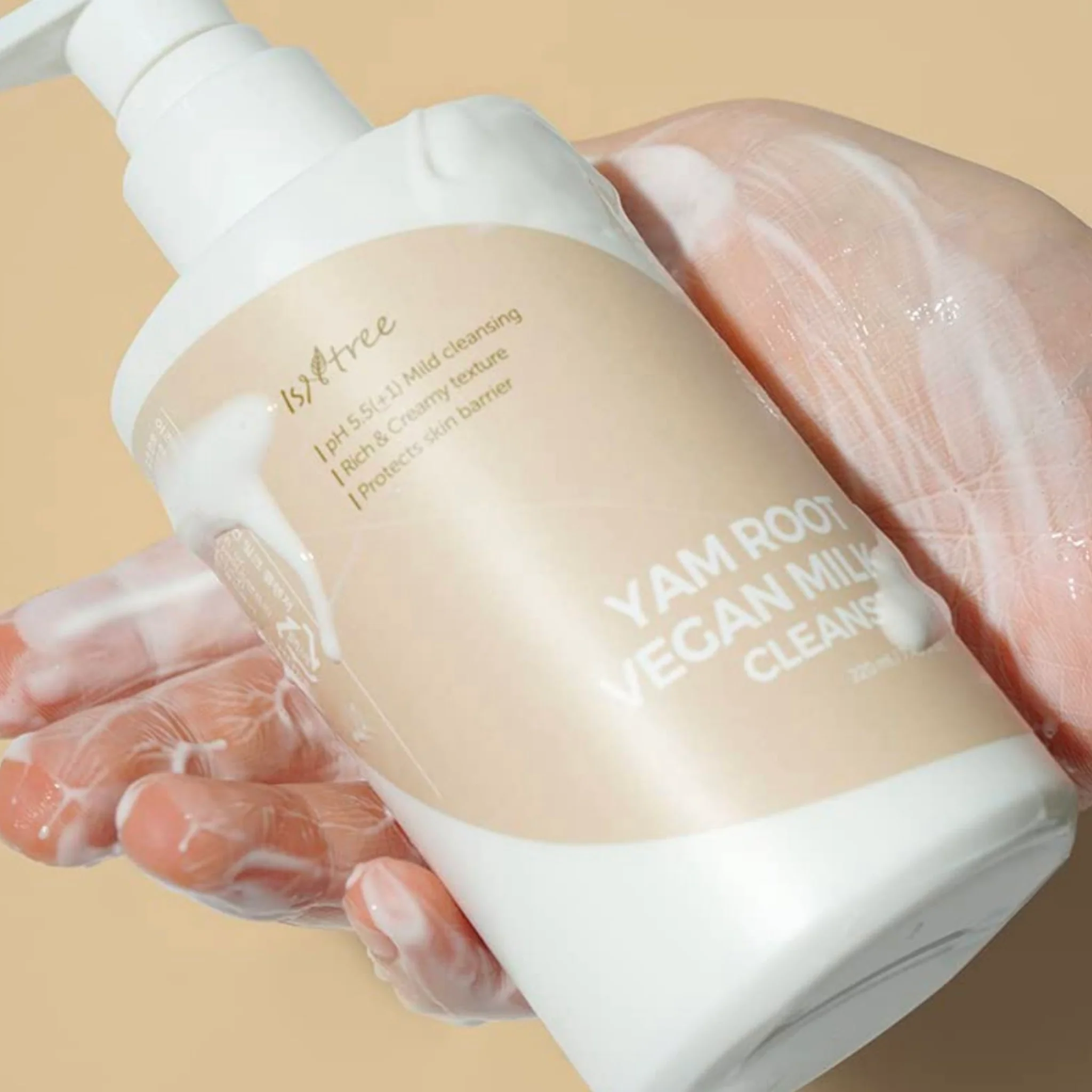 Yam Root Vegan Milk Cleanser (220ml) - Image 2