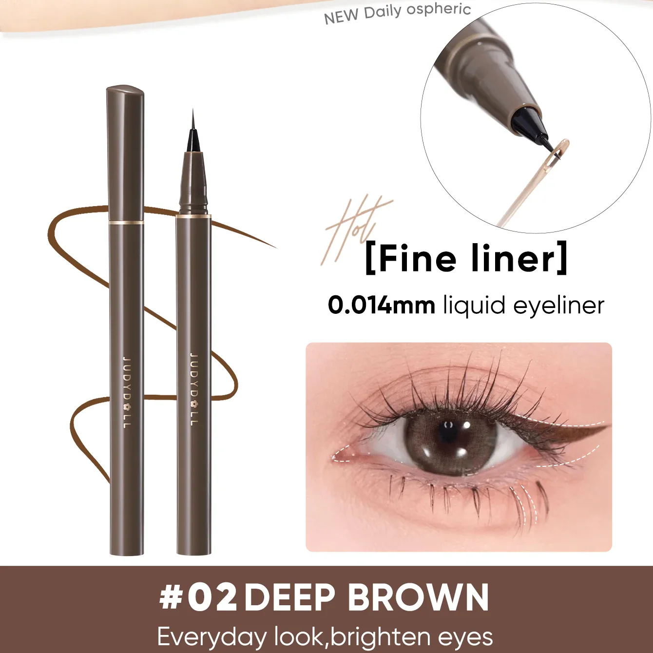 Slim Liquid Eyeliner - 3 Options - Image 7