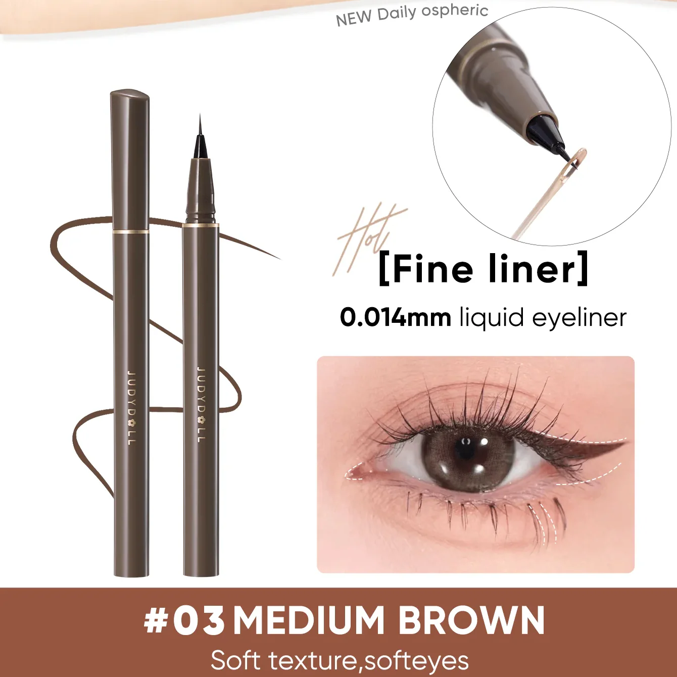 Slim Liquid Eyeliner - 3 Options - Image 8