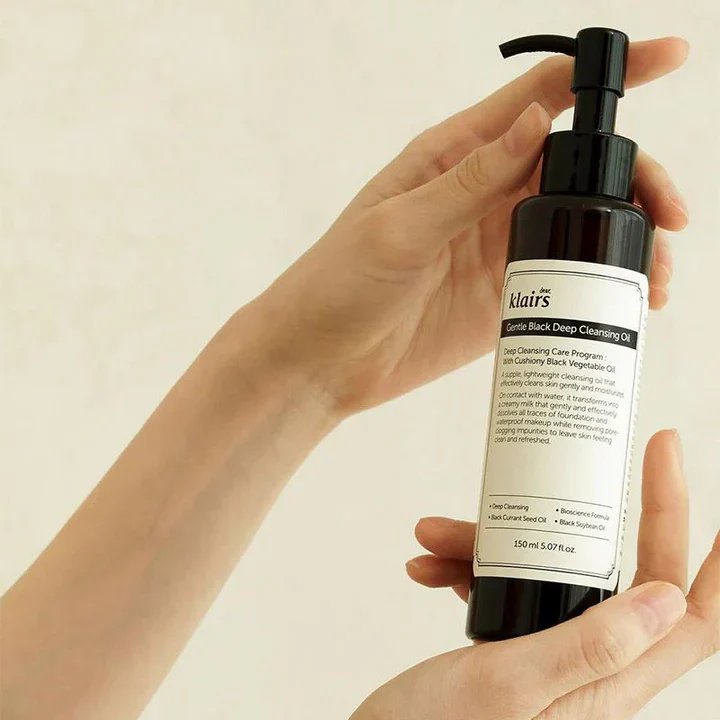 Gentle Black Deep Cleansing Oil (150ml) - Image 3