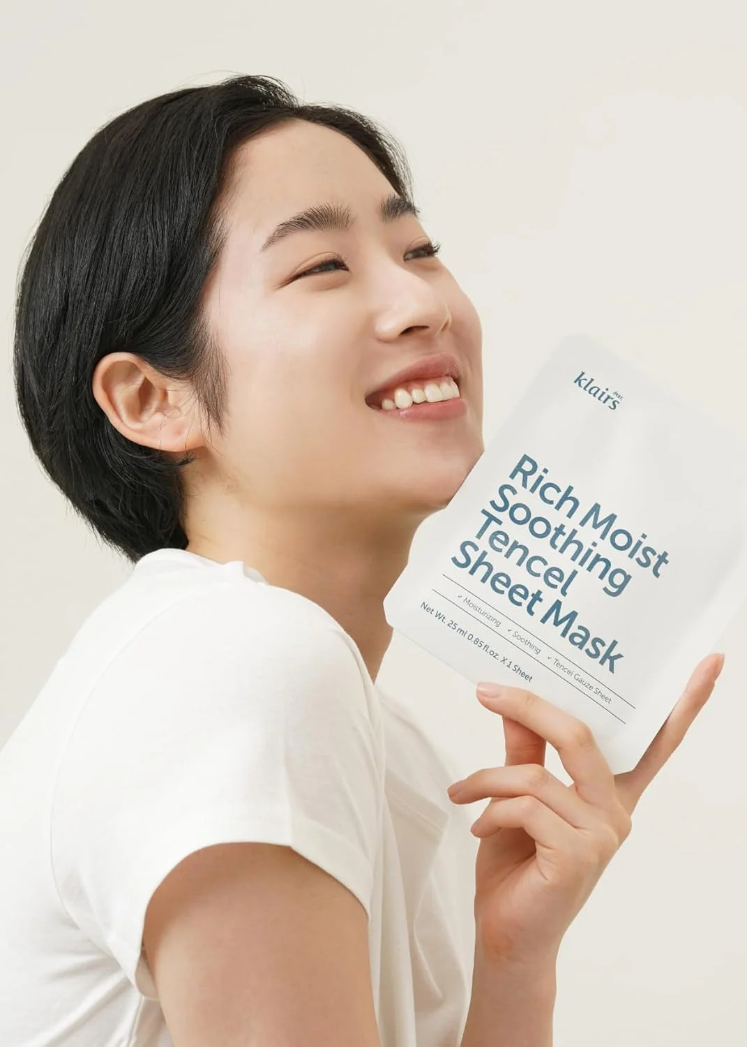 Rich Moist Soothing Tencel Sheet Mask (25ml) - Image 3
