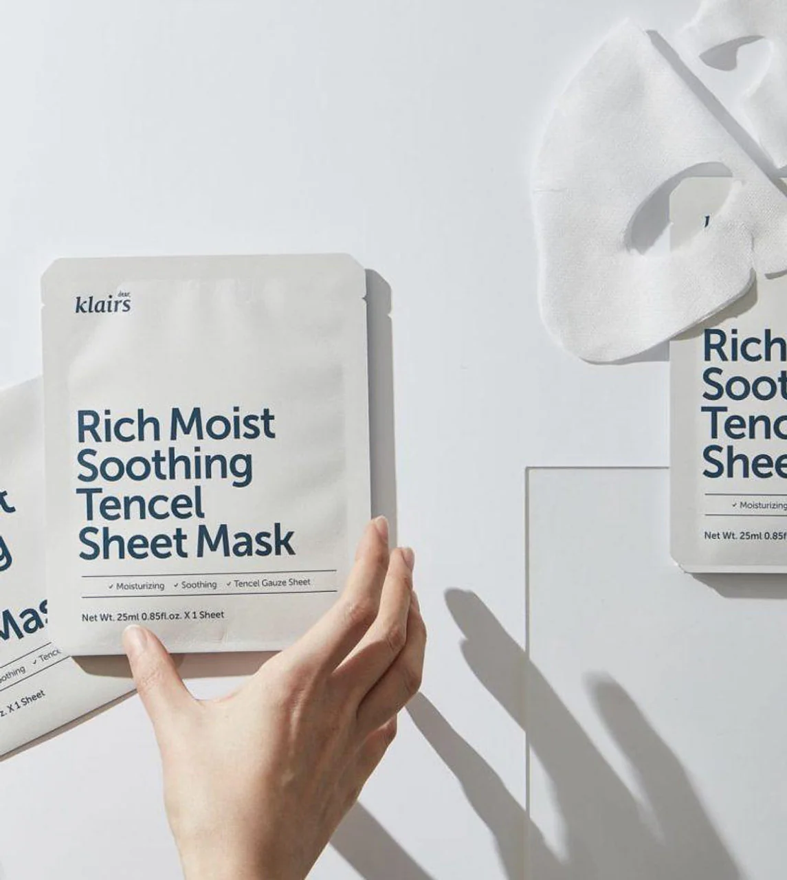 Rich Moist Soothing Tencel Sheet Mask (25ml) - Image 4