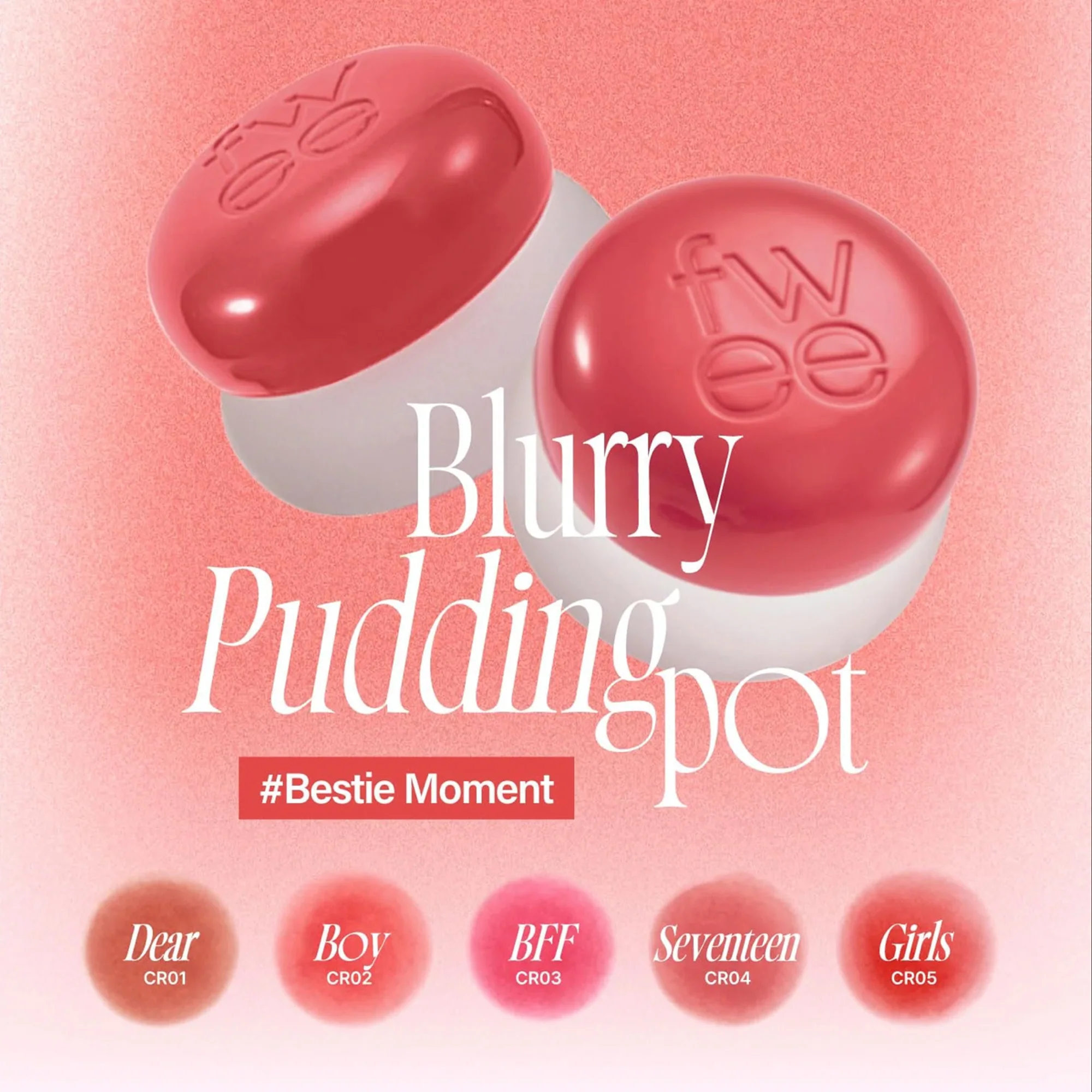 Lip & Cheek Blurry Pudding Pot - 28 shades (5g) - Image 4