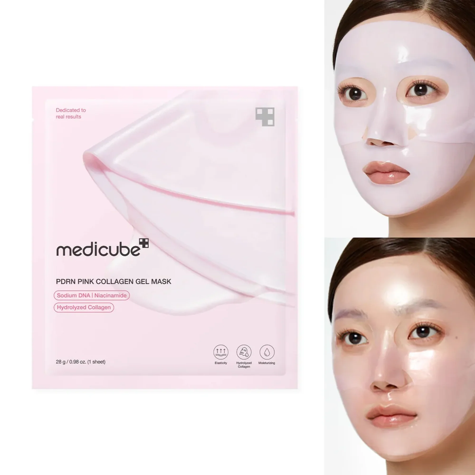 PDRN Pink Collagen Gel Mask (1pc or 4pcs) - Image 5