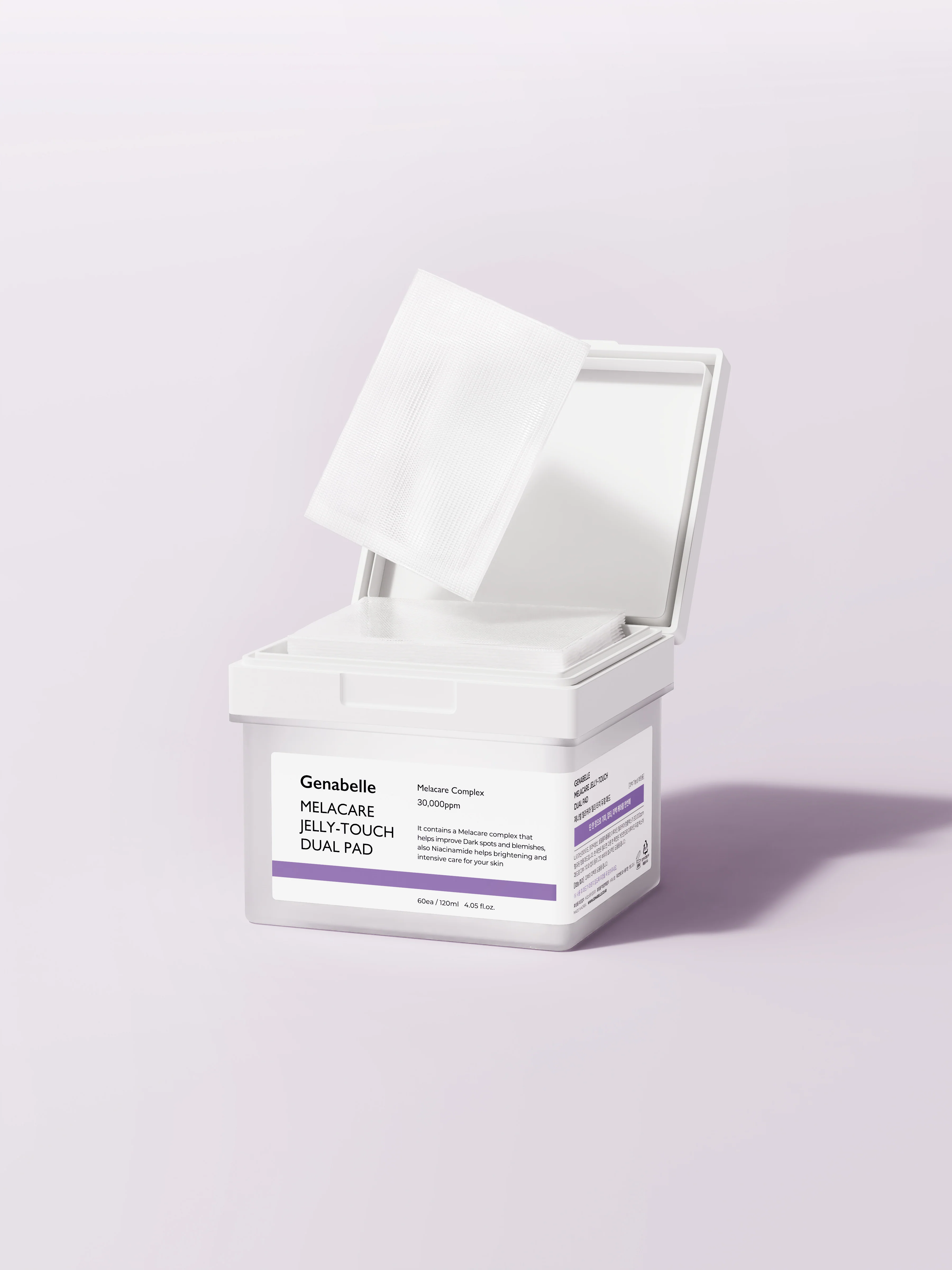 Melacare Jelly Touch Dual Pad (60ea) - Image 4