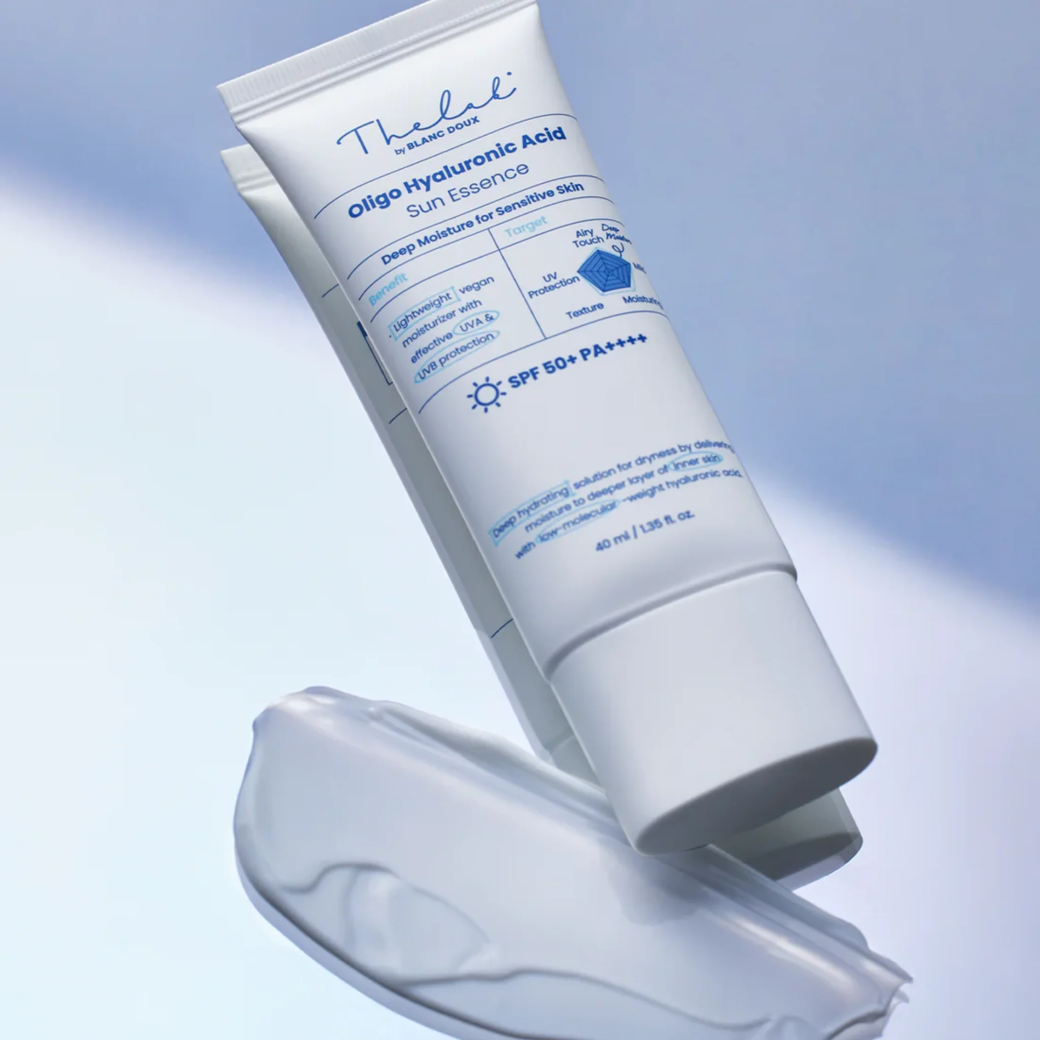 Oligo Hyaluronic Acid Sun Essence SPF50+ PA++++ (40ml) - Image 5