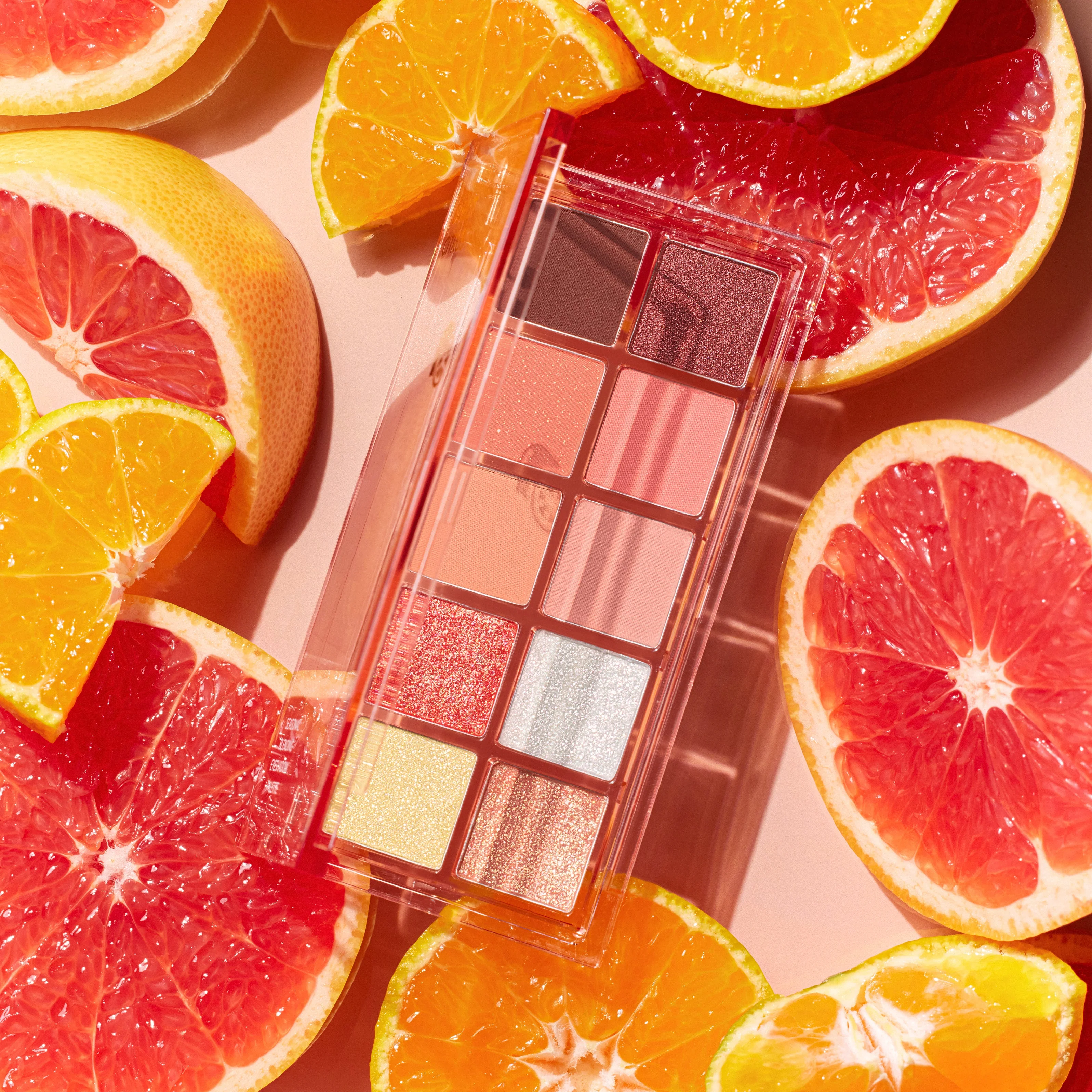Seasonal Blending Eyeshadow Palette 04 Sunlit Citrus (6.4g) - Image 2