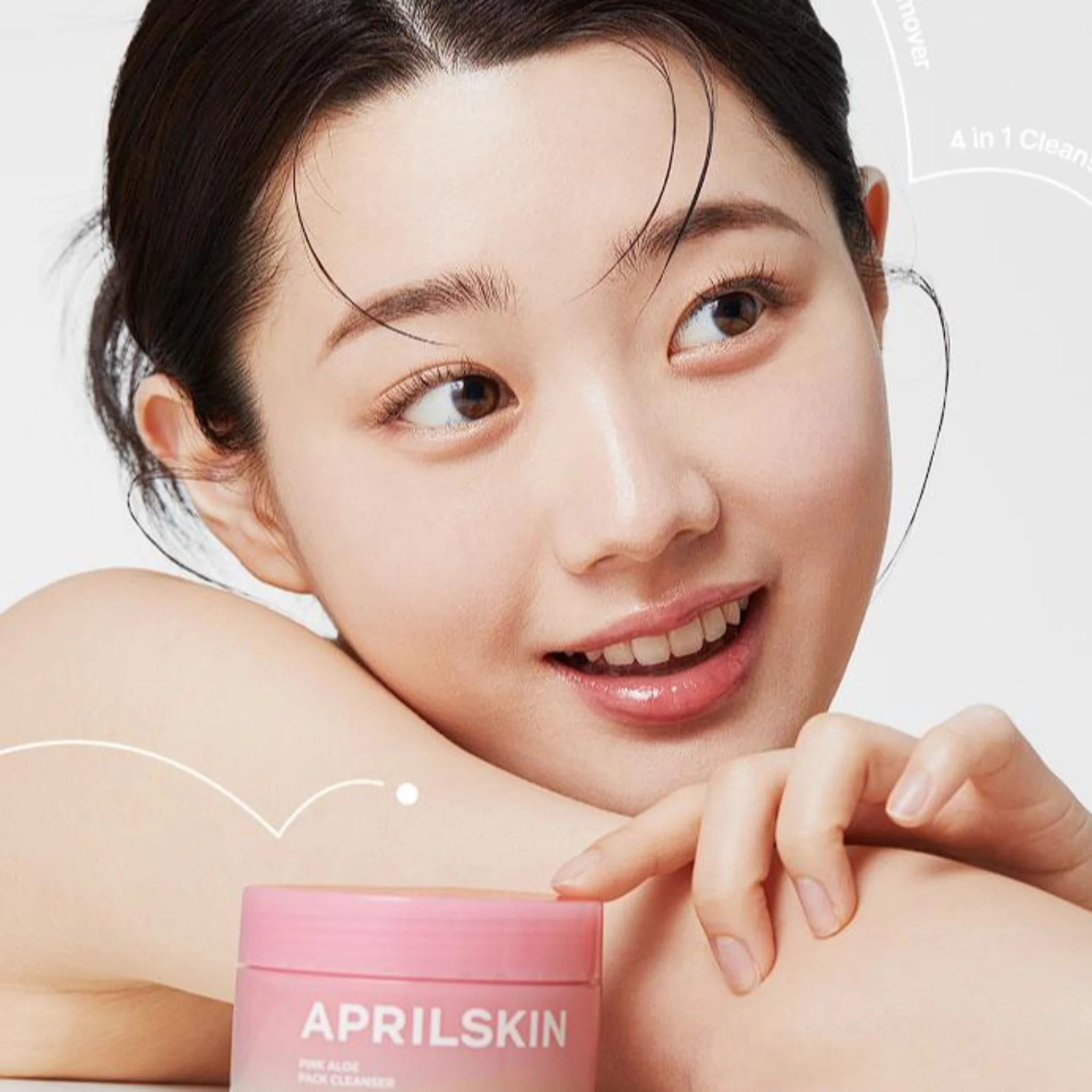 Pink Aloe Pack Cleanser (120g) - Image 3