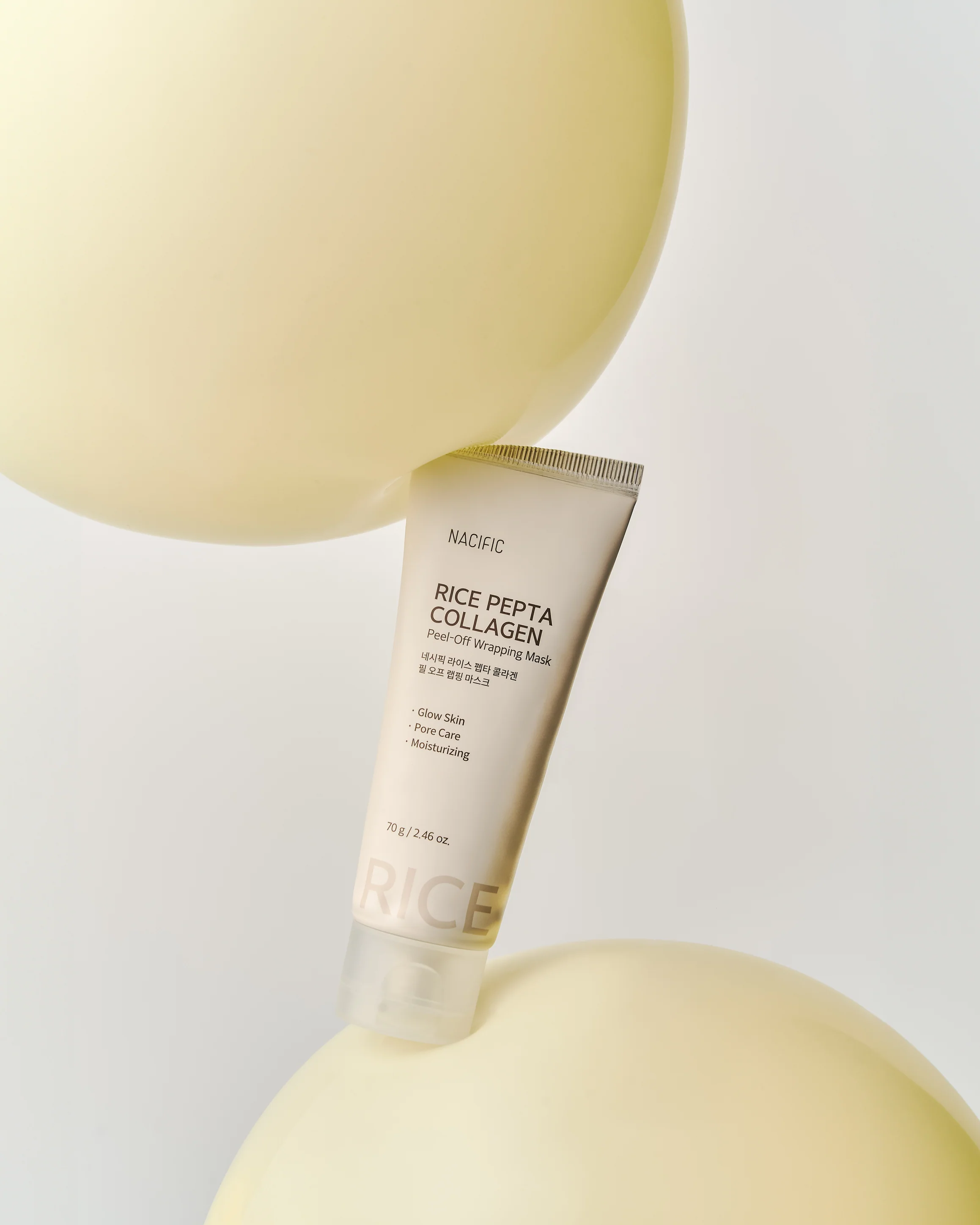 Rice Pepta Collagen Peel-off Wrapping Mask (70g) - Image 4