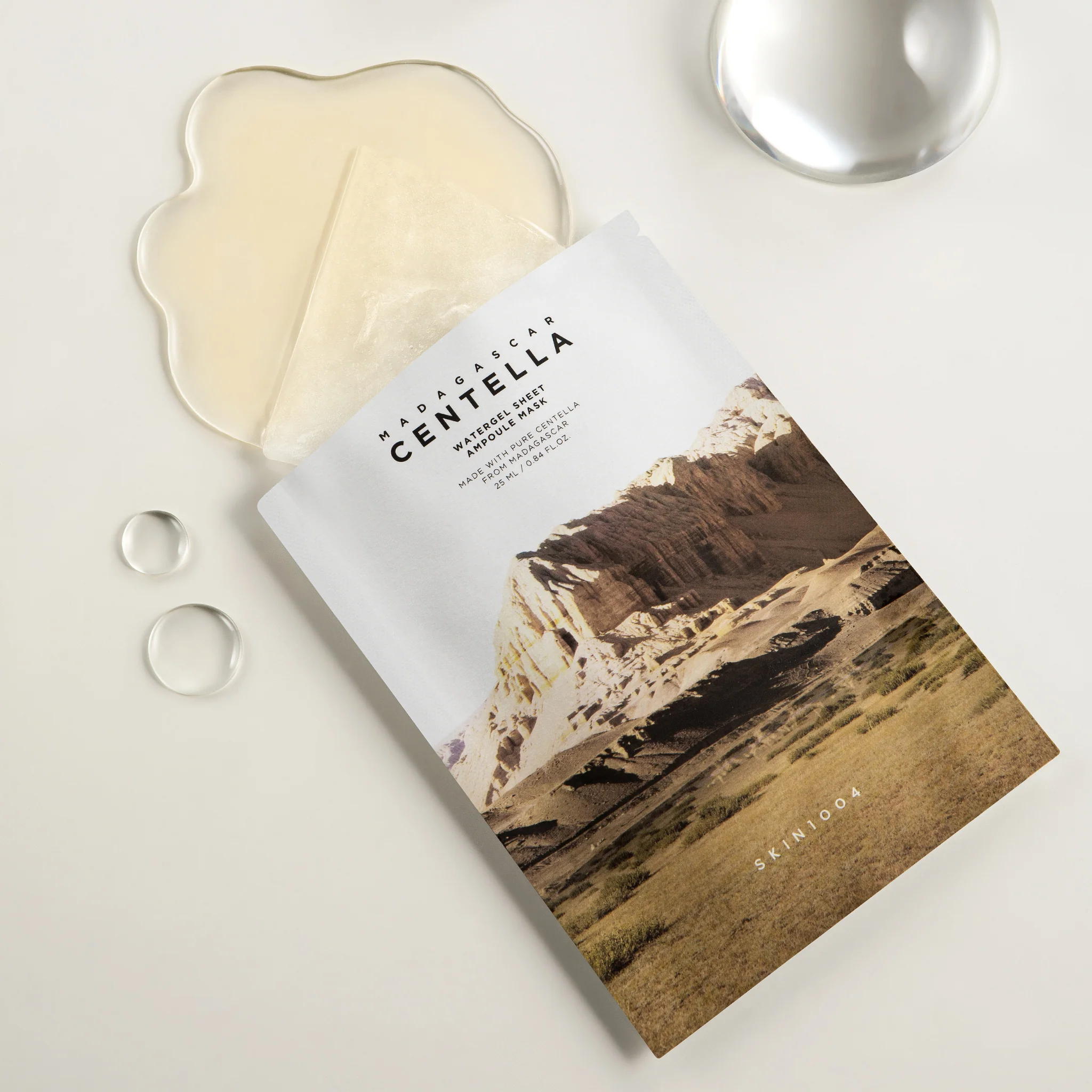 Madagascar Centella Watergel Sheet Ampoule Mask (1pcs) - Image 2