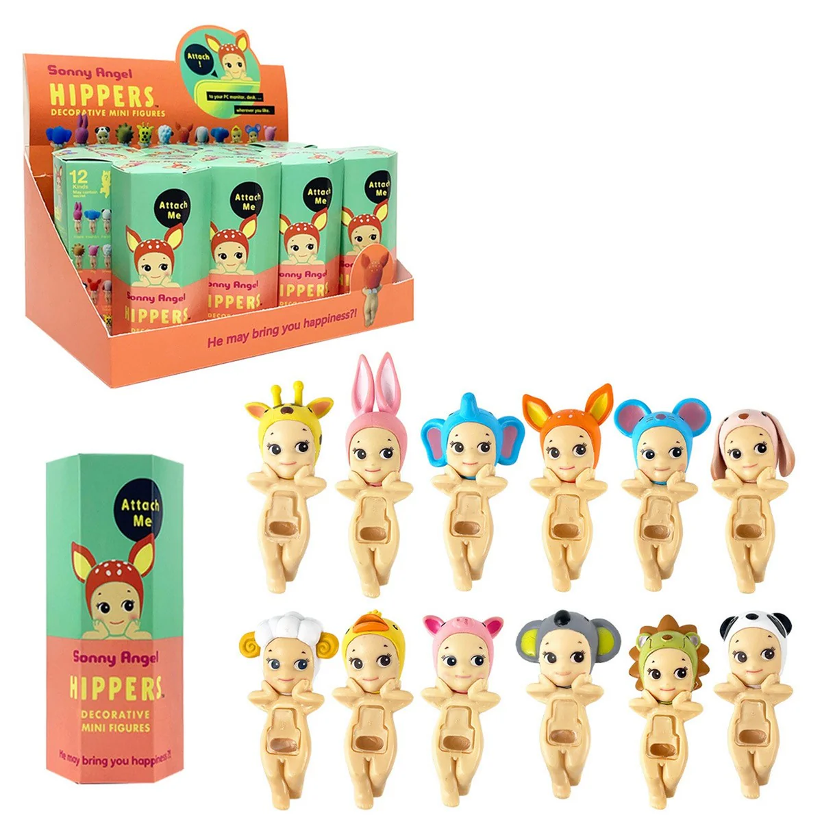 Blind Box Hippers Animal 1 (1pc or 12pcs) - Image 8