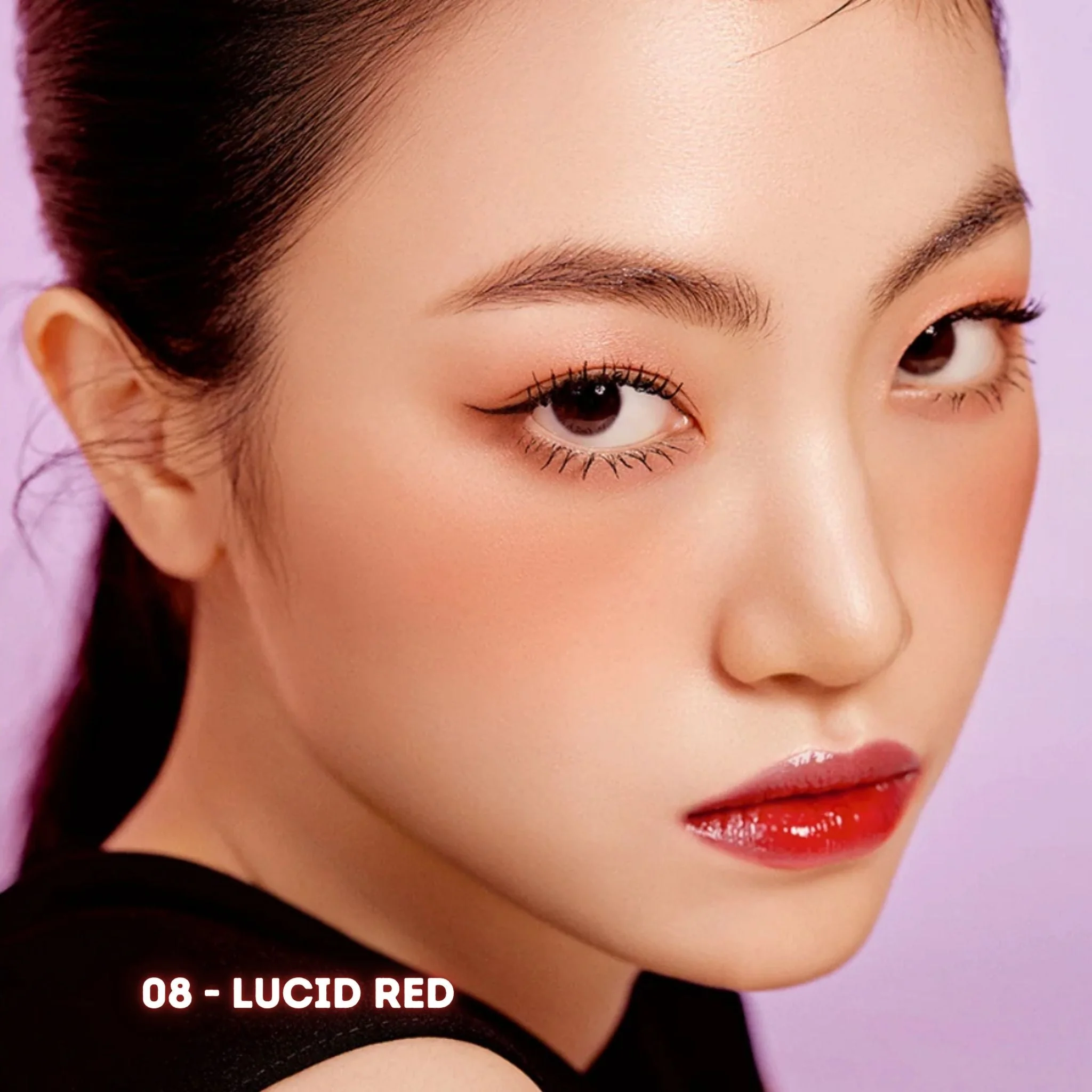 Shine Mood Slick Lip Tint 4g - 08 Lucid Red - Image 10