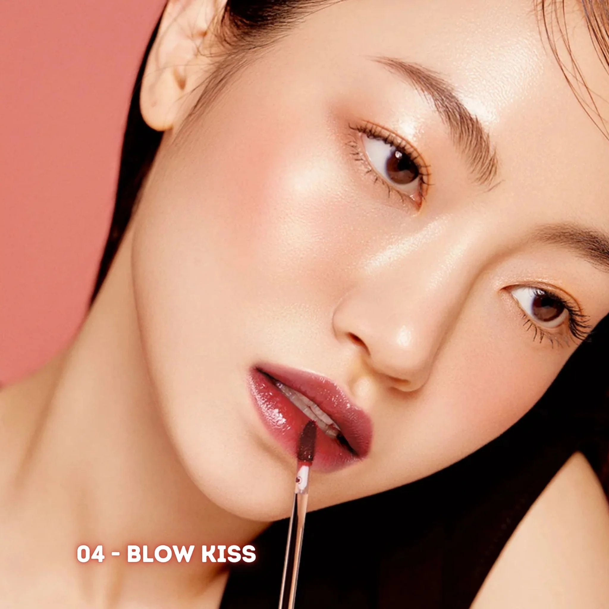 Shine Mood Slick Lip Tint 4g - 08 Lucid Red - Image 6