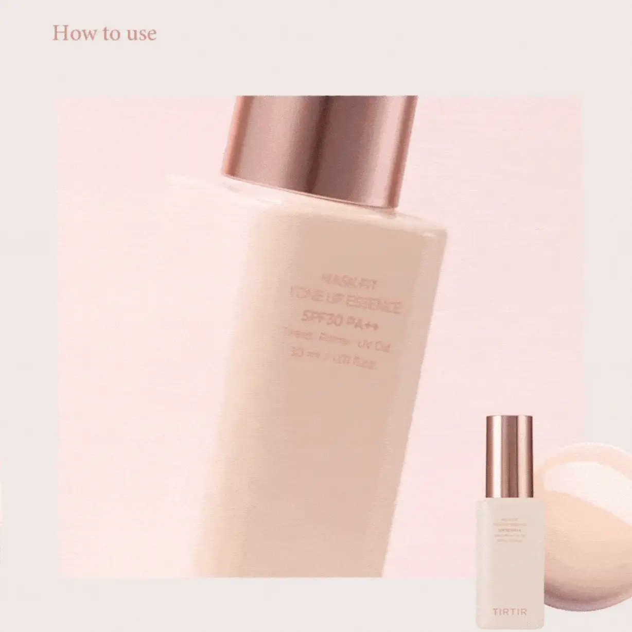 Mask Fit Tone Up Essence SPF30 PA++ Beige (30ml) - Image 3