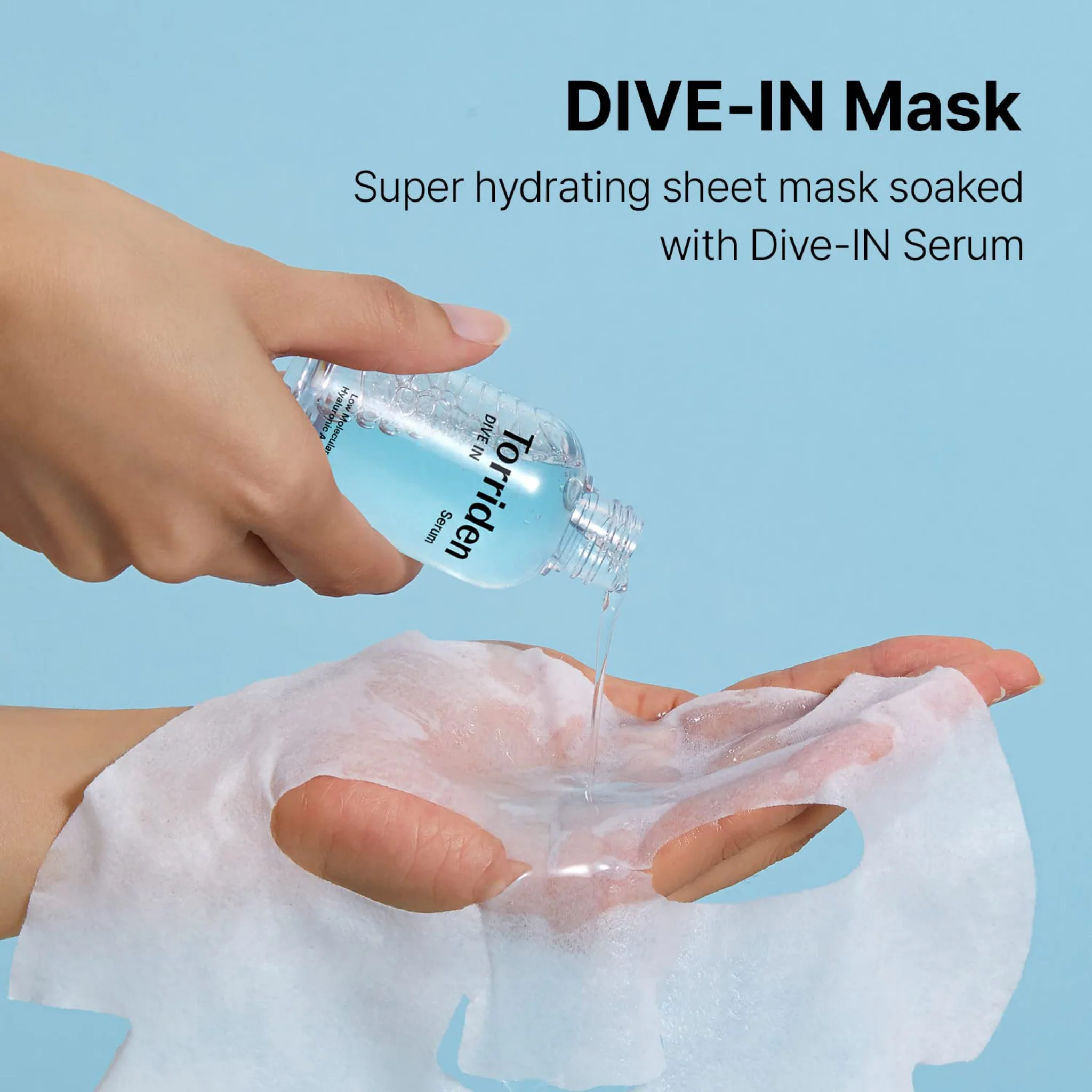 DIVE-IN Low Molecule Hyaluronic Acid Mask Pack (10 pcs) - Image 2