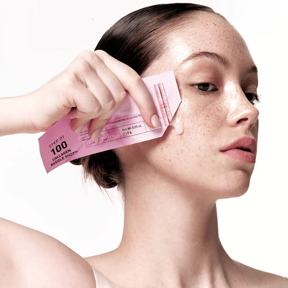 Collagen Reedle Shot 100 2-Step Hydrogel Mask - Image 2